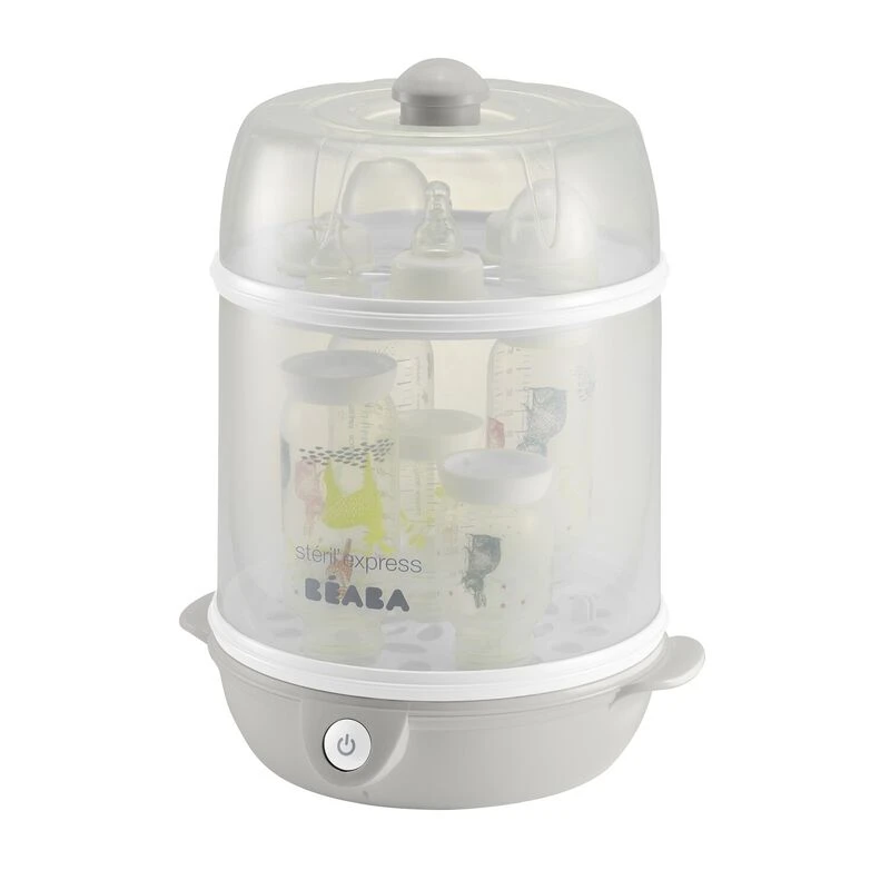 Beaba Stérilisateur Stéril Express Evolutif Grey 1 Beaba Stérilisateur Stéril Express Evolutif Grey