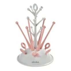 Beaba Egoutte-biberons Arbre Pink