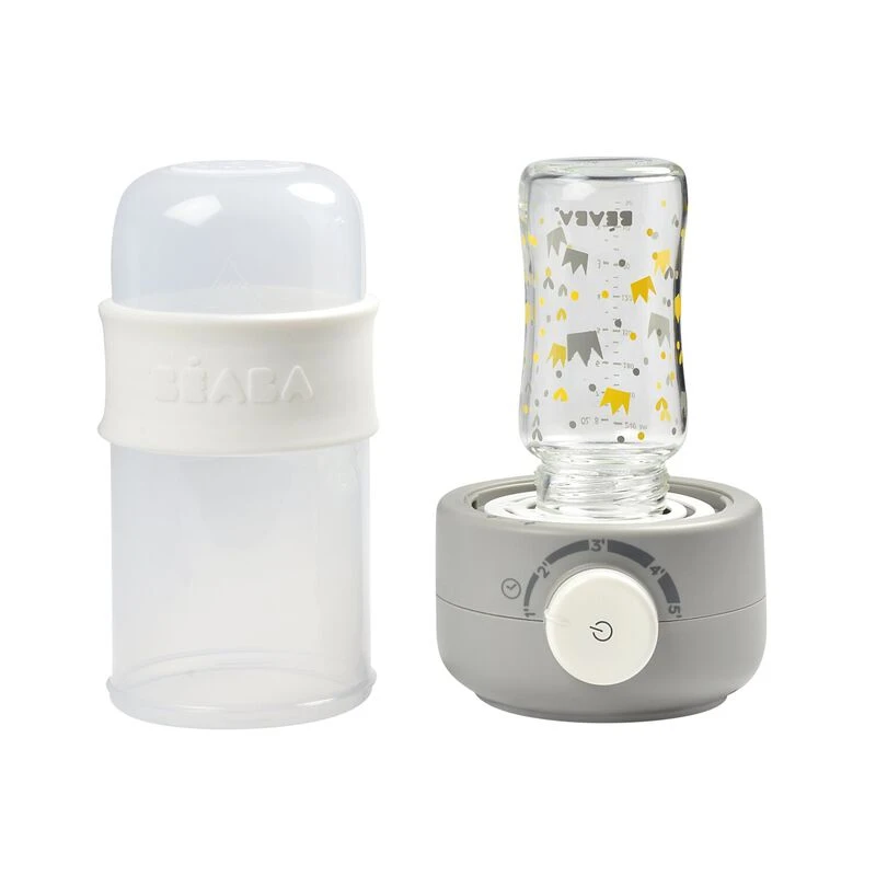 Beaba Chauffe Biberon Babymilk Second Grey 2 Beaba Chauffe Biberon Babymilk Second Grey – Image 2
