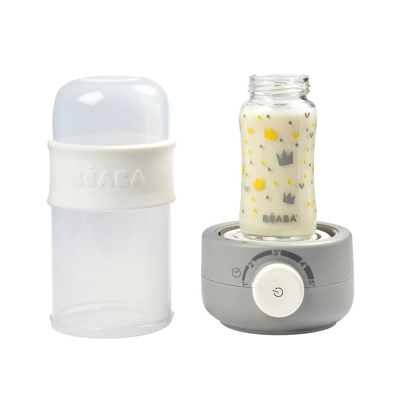Beaba Chauffe Biberon Babymilk Second Grey 4 Beaba Chauffe Biberon Babymilk Second Grey – Image 4
