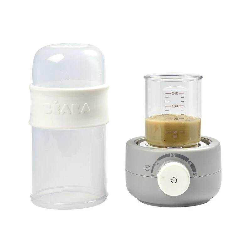 Beaba Chauffe Biberon Babymilk Second Grey 5 Beaba Chauffe Biberon Babymilk Second Grey – Image 5