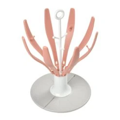 Beaba Egoutte-biberon Flower Pliable Pink