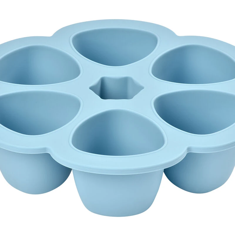 Beaba Multiportions Silicone 6*150ml Windy-blue 2 Beaba Multiportions Silicone 6*150ml Windy-blue – Image 2