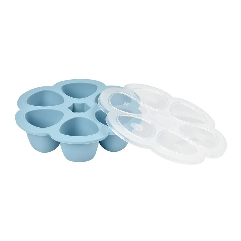 Beaba Multiportions Silicone 6*150ml Windy-blue 3 Beaba Multiportions Silicone 6*150ml Windy-blue – Image 3