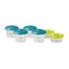 Beaba Lot De 6 Portions Clip 1er âge 60 Et 120 Ml Neon