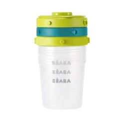 Beaba Lot De 6 Portions Clip 2ème âge 200 Ml Neon -Beaba 912482 product face 3