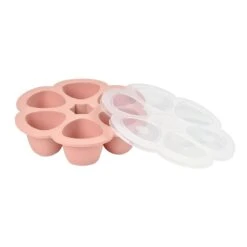 Beaba Multiportions Silicone 6*150ml Old Pink -Beaba 912615 product face 3