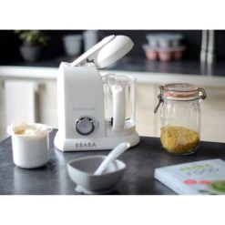 Beaba Le Robot Cuiseur Babycook Solo® White-silver -Beaba 912675 product amb 8a