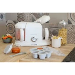 Beaba Le Robot Cuiseur Babycook Duo® White-silver -Beaba 912737 product amb 4a
