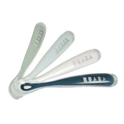 Beaba Lot De 4 Cuillères 1er âge Silicone Storm