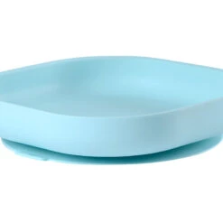 Beaba Assiette Silicone Ventouse Light Blue