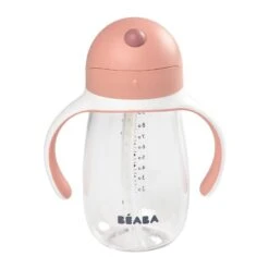 Beaba Tasse Paille 300 Ml Old Pink