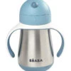 Beaba Tasse Paille Inox 250 Ml Windy Blue