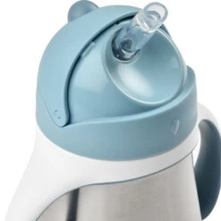 Beaba Tasse Paille Inox 250 Ml Windy Blue -Beaba 913481 product zoom 1