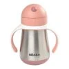 Beaba Tasse Paille Inox 250 Ml Old Pink