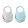 Beaba Lot De 2 Bavoirs Silicone Green/grey