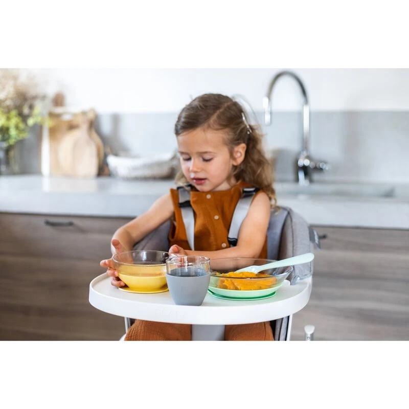 Beaba Coffret Repas Verre Yellow 3 Beaba Coffret Repas Verre Yellow – Image 3