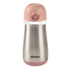 Beaba Gourde Inox 350 Ml Old Pink