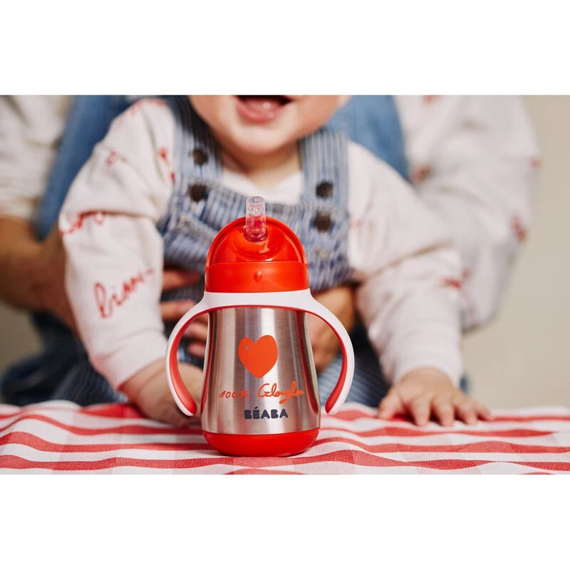Beaba Tasse Paille Inox 250 Ml Mathilde Cabanas 5 Beaba Tasse Paille Inox 250 Ml Mathilde Cabanas – Image 5