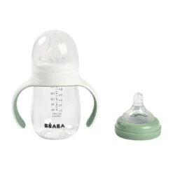 Beaba Biberon D'apprentissage 2 En 1 210 Ml Sage Green -Beaba 913531 product face 4