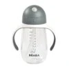 Beaba Tasse Paille 300 Ml Mineral Grey