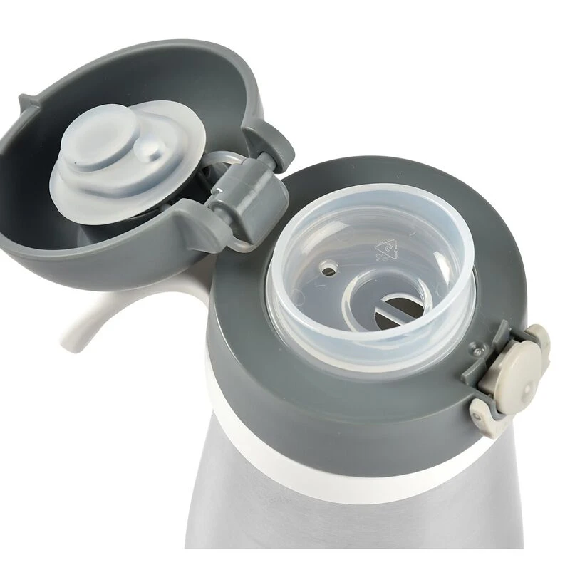 Beaba Gourde Inox 350 Ml Mineral Grey 3 Beaba Gourde Inox 350 Ml Mineral Grey – Image 3