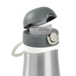 Beaba Gourde Inox 350 Ml Mineral Grey 7 Beaba Gourde Inox 350 Ml Mineral Grey -Beaba 913540 product zoom 2