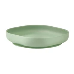 Beaba Assiette Silicone Ventouse Sage Green
