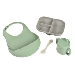 Beaba Coffret Repas Les Essentiels Grey / Sage Green