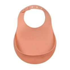 Beaba Bavoir Silicone Terracotta