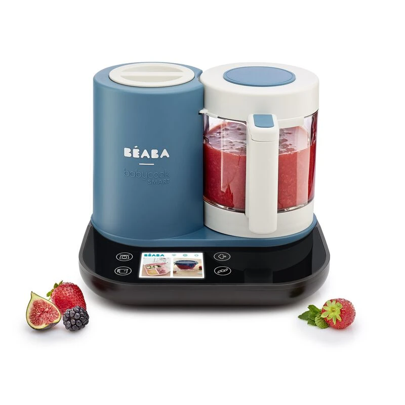 Beaba Le Robot Cuiseur Babycook Smart® Peacock Blue 2 Beaba Le Robot Cuiseur Babycook Smart® Peacock Blue – Image 2