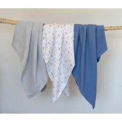 Beaba Lot De 3 Langes En Coton Paris -Beaba 920342 product amb 1a