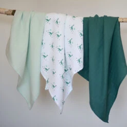 Beaba Lot De 3 Langes En Coton Jurassic 5 Beaba Lot De 3 Langes En Coton Jurassic -Beaba 920345 product amb 1p