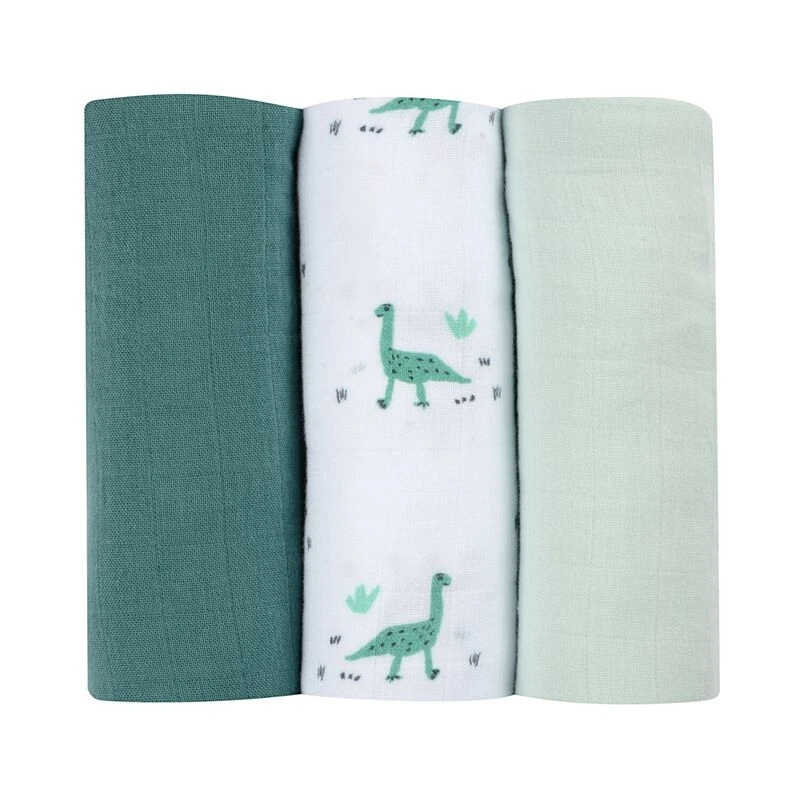 Beaba Lot De 3 Langes En Coton Jurassic 1 Beaba Lot De 3 Langes En Coton Jurassic