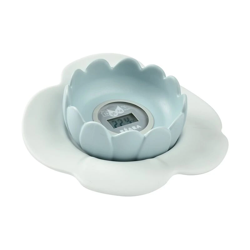 Beaba Thermomètre De Bain Lotus Green Blue 2 Beaba Thermomètre De Bain Lotus Green Blue – Image 2