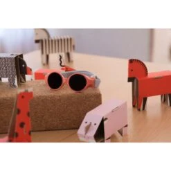 Beaba Lunettes 0-9 Mois Glee Grapefruit -Beaba 930327 product amb 6z