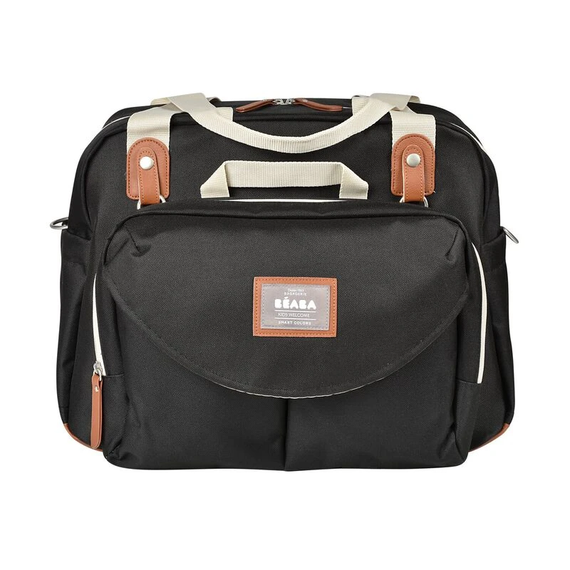 Beaba Sac à Langer Genève II Black 2 Beaba Sac à Langer Genève II Black – Image 2