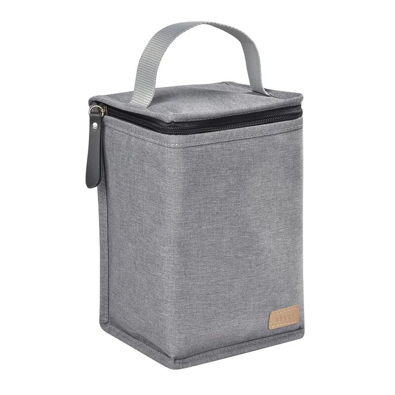 Beaba Pochette Repas Isotherme Heather Grey 2 Beaba Pochette Repas Isotherme Heather Grey – Image 2