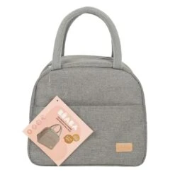 Beaba Sac Repas Isotherme Heather Grey -Beaba 940276 pack face