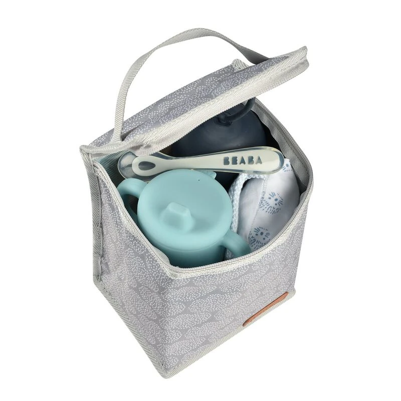Beaba Pochette Repas Isotherme Tiny Clouds 3 Beaba Pochette Repas Isotherme Tiny Clouds – Image 3