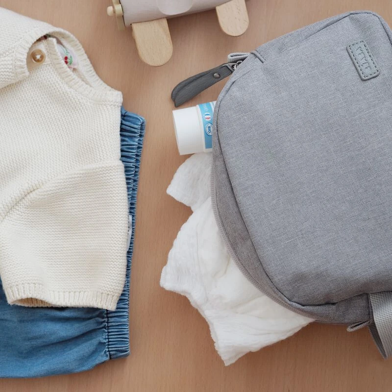 Beaba Trousse De Toilette Heather Grey 4 Beaba Trousse De Toilette Heather Grey – Image 4