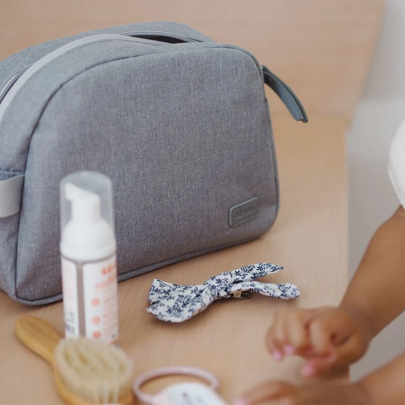 Beaba Trousse De Toilette Heather Grey 3 Beaba Trousse De Toilette Heather Grey – Image 3