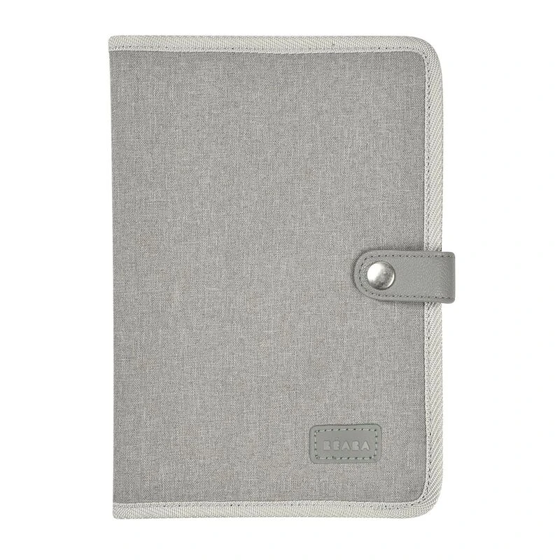 Beaba Protège Carnet De Santé Heather Grey 1 Beaba Protège Carnet De Santé Heather Grey
