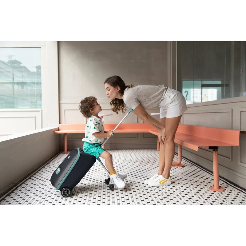 Beaba Valise Avec Assise De Voyage Luggage Eazy Green-blue 5 Beaba Valise Avec Assise De Voyage Luggage Eazy Green-blue – Image 5